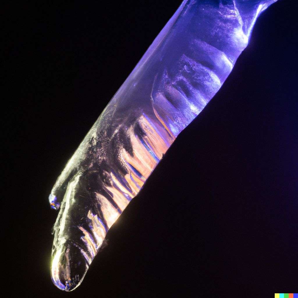 the discovery of gravity, ice sculpture